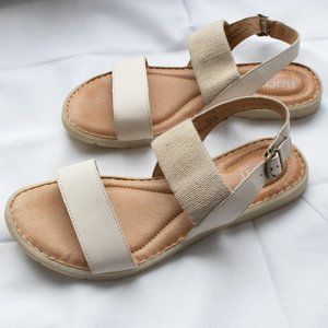 50% OFF Tan & Cream Women's Born Sandals